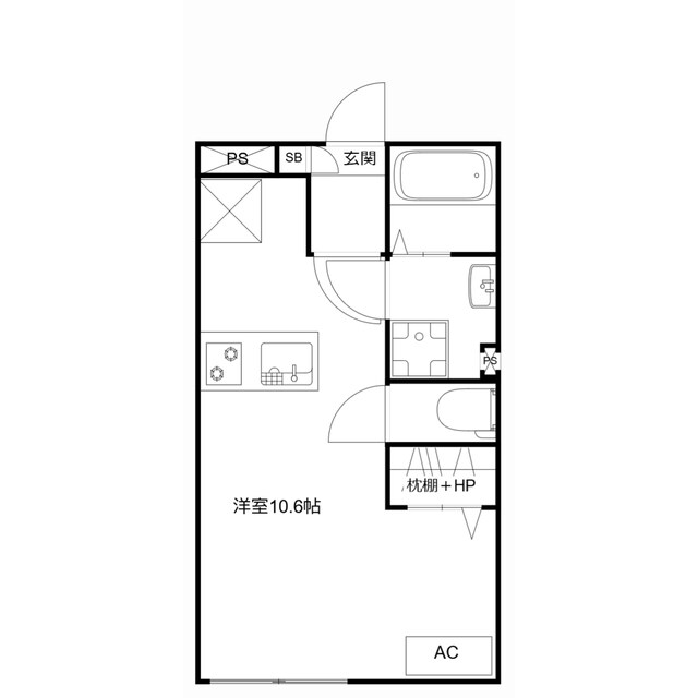 MQuarto梅郷Ⅱの物件間取画像