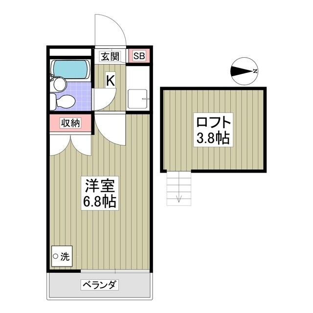 ガーベラの物件間取画像