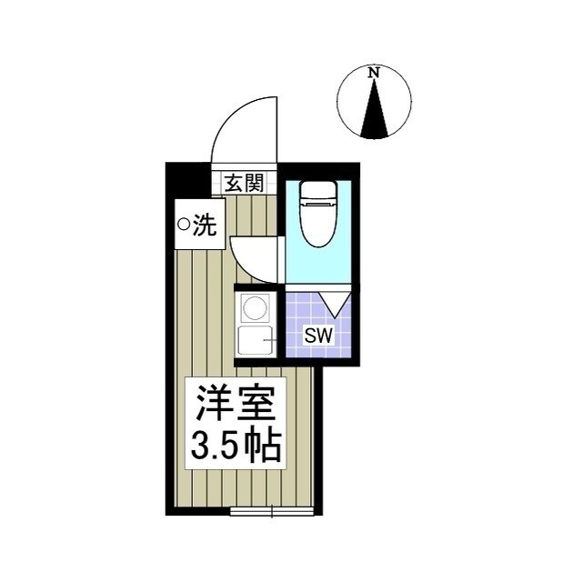 サークルハウス舎人弐番館の物件間取画像