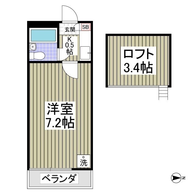 ルピナスの物件間取画像