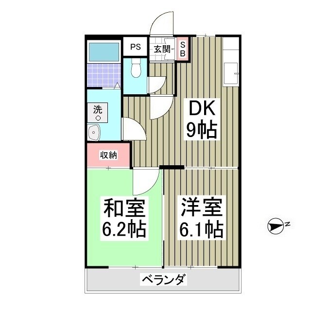 プレセランスアドニードの物件間取画像