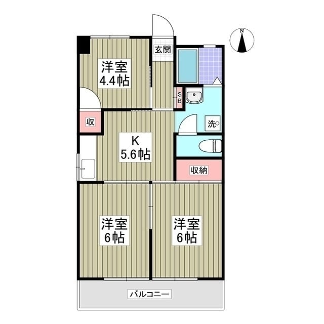 広木マンションの物件間取画像