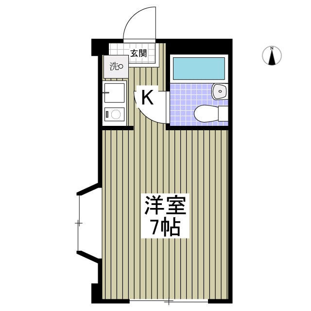 リバティハウスの物件間取画像