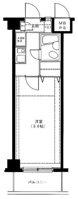 北綾瀬駅 徒歩17分 2階の物件間取画像