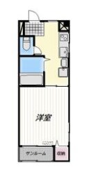 江北駅 徒歩3分 4階の物件間取画像