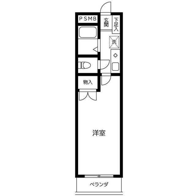 お花茶屋駅 徒歩1分 5階の物件間取画像