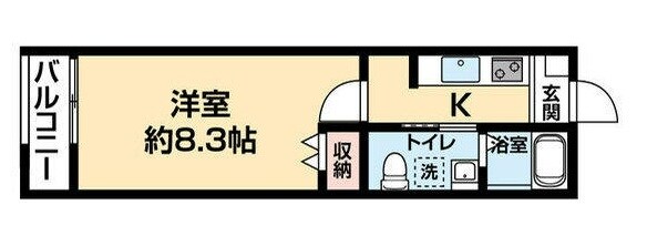 与野本町駅 徒歩15分 1階の物件間取画像