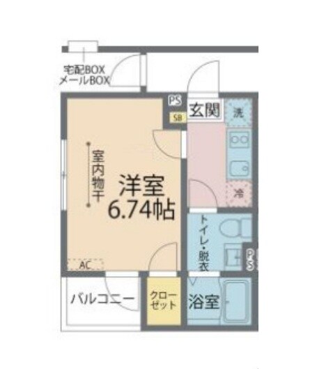 カインドネス蕨Ⅱの物件間取画像