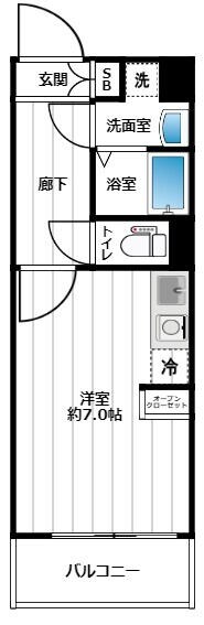 浦和駅 徒歩8分 2階の物件間取画像
