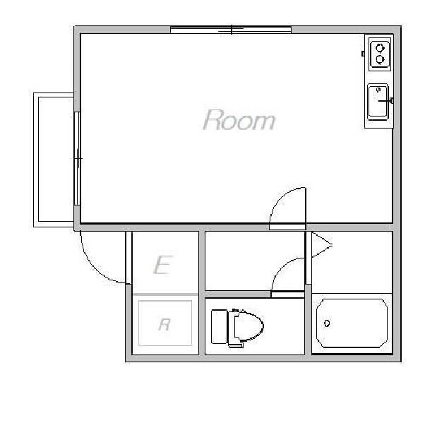 リバース三ノ輪の物件間取画像