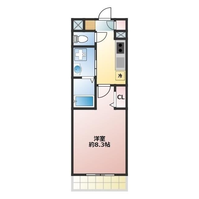 川越駅 徒歩13分 3階の物件間取画像