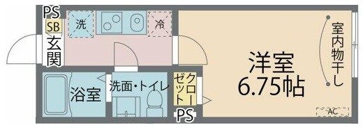 物件間取画像