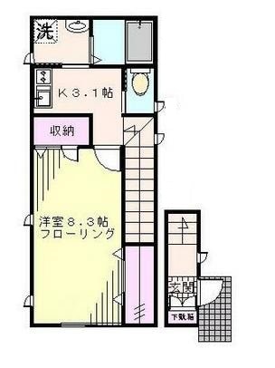 浦安駅 徒歩5分 2階の物件間取画像