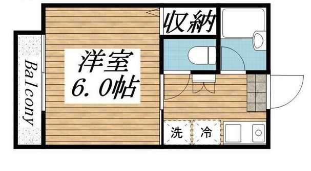 四ツ木駅 徒歩2分 1階の物件間取画像