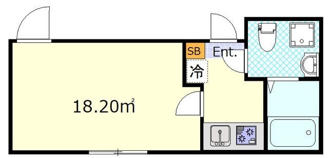 志村坂上駅 徒歩8分 2階の物件間取画像