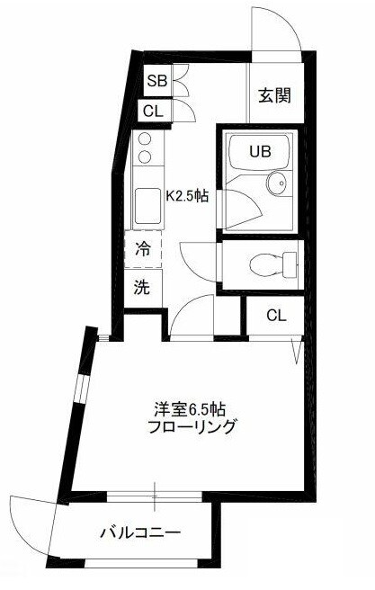 ヴァンヴェール２１の物件間取画像