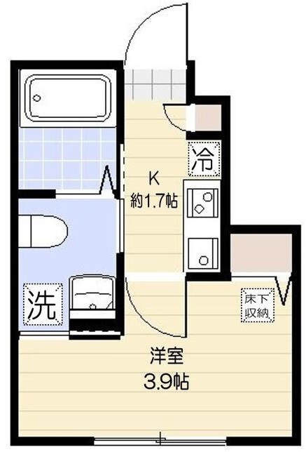 久我山駅 徒歩6分 1階の物件間取画像