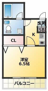 西巣鴨駅 徒歩7分 2階の物件間取画像