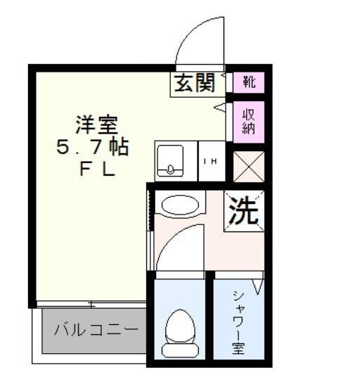 中野駅 徒歩17分 2階の物件間取画像