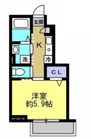 田無駅 徒歩9分 1階の物件間取画像