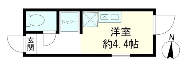 地下鉄赤塚駅 徒歩9分 2階の物件間取画像