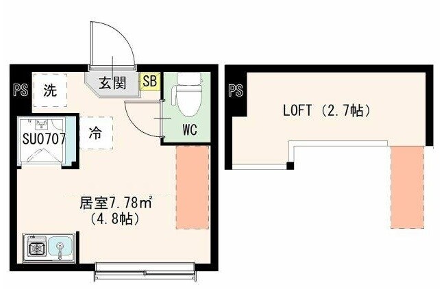 アカリテラス板橋本町の物件間取画像