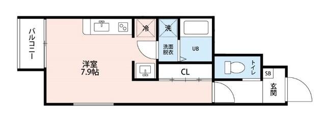 田無駅 徒歩5分 1階の物件間取画像