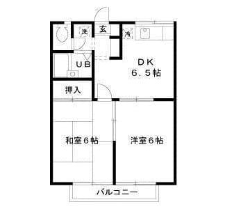 与野本町駅 徒歩19分 1階の物件間取画像