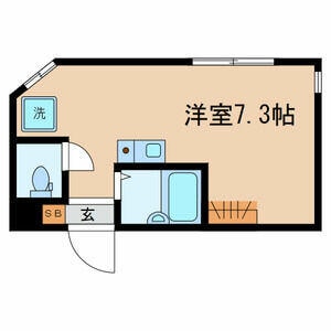 代田橋駅 徒歩10分 1階の物件間取画像