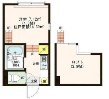 東武練馬駅 徒歩9分 1階の物件間取画像