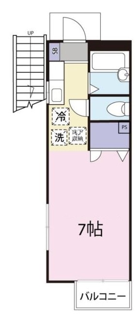 上井草駅 徒歩6分 1階の物件間取画像