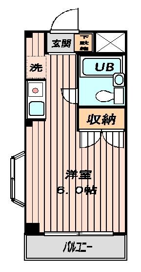 北戸田駅 徒歩5分 2階の物件間取画像