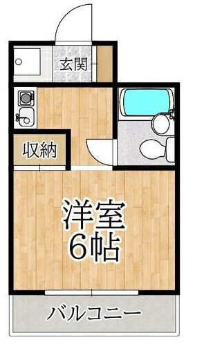 アーデル町屋の物件間取画像