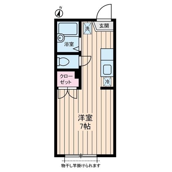 赤羽駅 徒歩12分 1階の物件間取画像