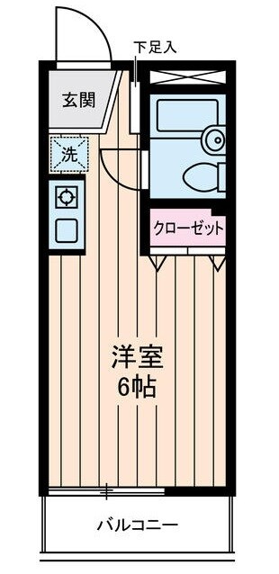 千川駅 徒歩8分 2階の物件間取画像