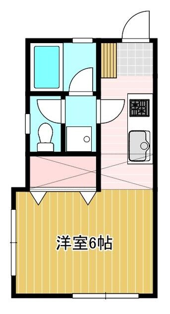 アネックス南与野１期の物件間取画像