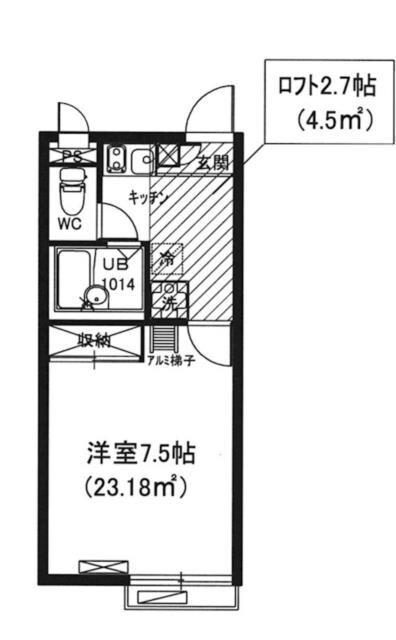 南与野駅 徒歩14分 1階の物件間取画像