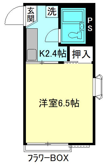 大山駅 徒歩10分 2階の物件間取画像