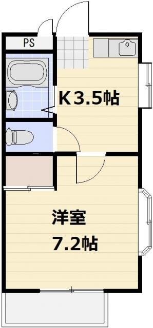 浦和駅 徒歩6分 2階の物件間取画像