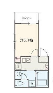 北綾瀬駅 徒歩14分 1階の物件間取画像