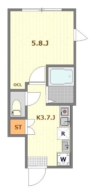 上板橋駅 徒歩10分 1階の物件間取画像