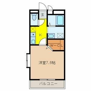 中浦和駅 徒歩8分 3階の物件間取画像