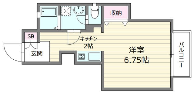 青砥駅 徒歩7分 2階の物件間取画像