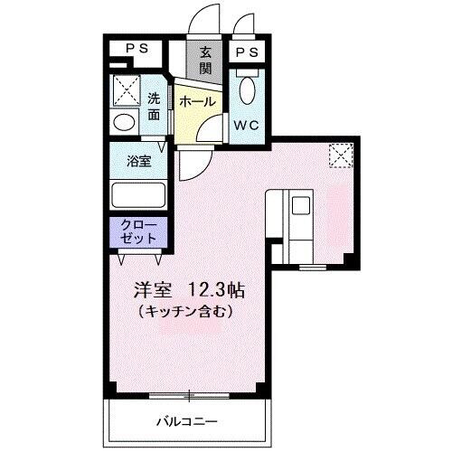 さいたま新都心駅 徒歩17分 2階の物件間取画像