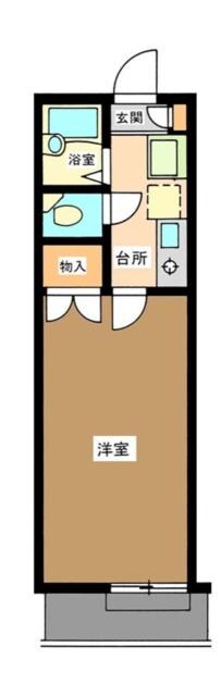 渋谷駅 徒歩10分 2階の物件間取画像