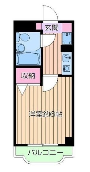 行徳駅 徒歩12分 4階の物件間取画像