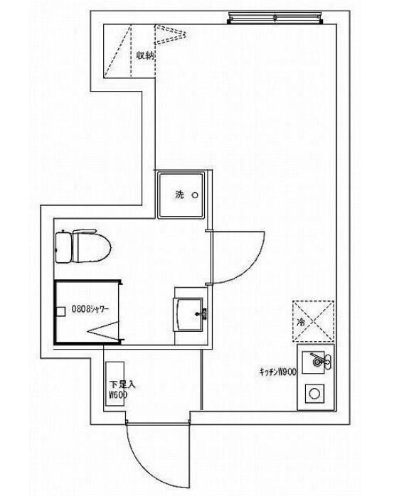 板橋本町駅 徒歩4分 1階の物件間取画像