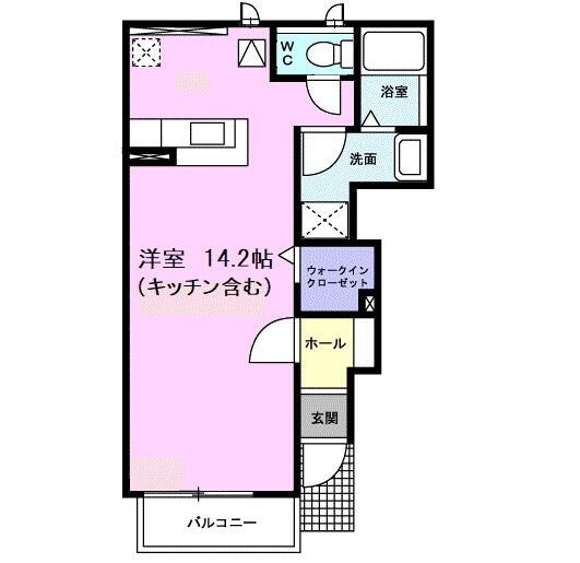 オーヴ桜丘の物件間取画像