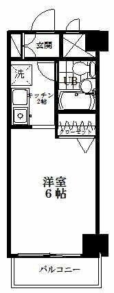 川越駅 徒歩3分 4階の物件間取画像