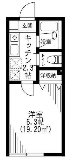 フルールハイムの物件間取画像